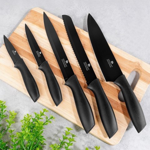 Nóż do chleba stalowy czarny 32 cm Grupa Orion Sp. z o.o.