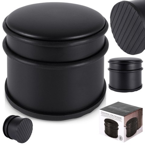 Stoper do drzwi stalowy czarny 9 cm Grupa Orion Sp. z o.o.