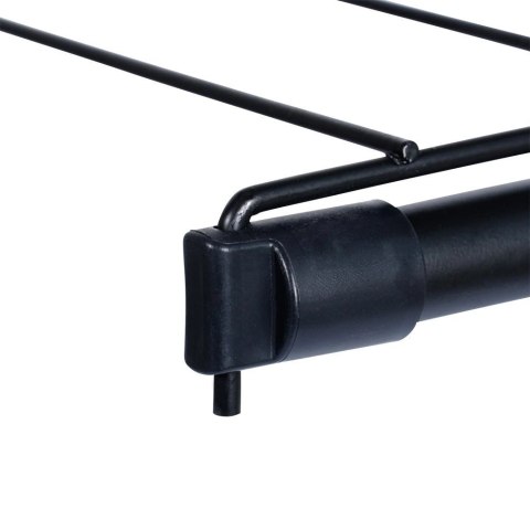 Suszarka na Pranie Ubrania Składana Metalowa Solidna Czarna VILDE 91 x 84cm Grupa Orion Sp. z o.o.