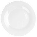 Talerze Obiadowe Płytkie Szkło Białe 6 szt. VILDE 25,5 cm Opalowe Grupa Orion Sp. z o.o.