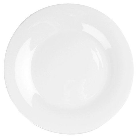 Talerze Obiadowe Płytkie Szkło Białe 6 szt. VILDE 25,5 cm Opalowe Grupa Orion Sp. z o.o.