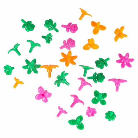 Tor wyścigowy samochodowy magnetyczny 2 pojazdy świecące 310 elementów