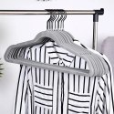 Wieszaki na ubrania welurowe szare obrotowe 45x24,5 cm 10 szt. Grupa Orion Sp. z o.o.