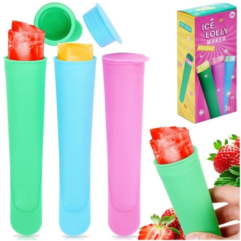 Forma do lodów wodnych 100 ml 3 szt. Grupa Orion Sp. z o.o.