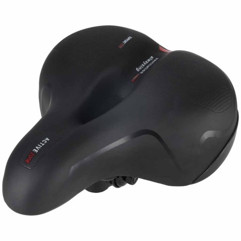 Siodełko rowerowe z pianki elastycznej z odblaskiem