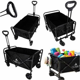 Wózek transportowy LUARO na zakupy plażowy składany 100l