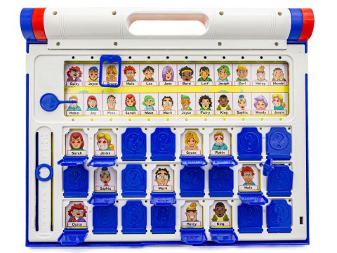Tablica Edukacyjna "Guess Who" Gra Pamięciowa "Zgadnij Kto?" 8 Plansz