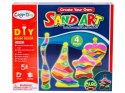 MAGICZNY PIASEK DO WYPEŁNIANIA, PIASEK DO SYPANIA, SAND ART, Kolorowe Butelki - Zrób To Sam DIY, Kreatywny Zestaw