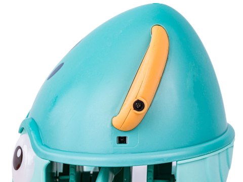 Uciekająca Pełzająca Ośmiornica, Interaktywna Zabawka, Świeci, Gra melodie Robot NIEBIESKA