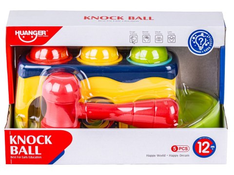 Zręcznościowa gra dla najmłodszych "Knock Ball" Zbijak, Wbij Piłeczkę