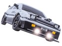 DUŻY Samochód Do Driftu Auto RC Drift 1:16 2,4 GHz PARA DYM Biała Toyota 4WD LED