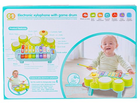 Ksylofon Cymbałki Perkusja Pianinko Dla Dzieci Zabawka Edukacyjna Muzyczna