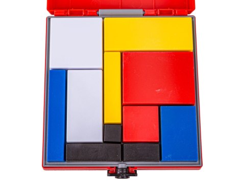 Logiczna gra zręcznościowa IQ Puzzle, Układanka, Łamigłówka, Kolorowe klocki