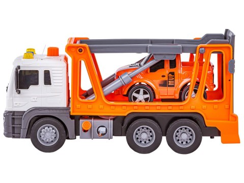 Multifunkcyjna Ciężarówka, Laweta, Transporter + Samochód Pomoc Drogowa 1:16 Auto