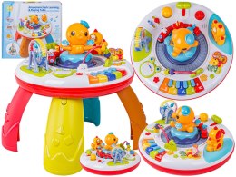 Multifunkcyjny Edukacyjny Muzyczny Stolik Dla Dzieci OŚMIORNICA Pianinko Ciuchcia