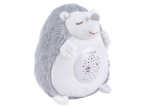 Pluszowy Jeż Jeżyk PROJEKTOR Maskotka Emituje Biały Szum Usypiacz Pomaga Zasnąć Zabawka Dla Dzieci