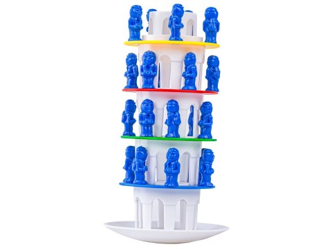 Rodzinna gra zręcznościowa CHWIEJNA WIEŻA "Wobbly Tower" Ruchoma, krzywa wieża