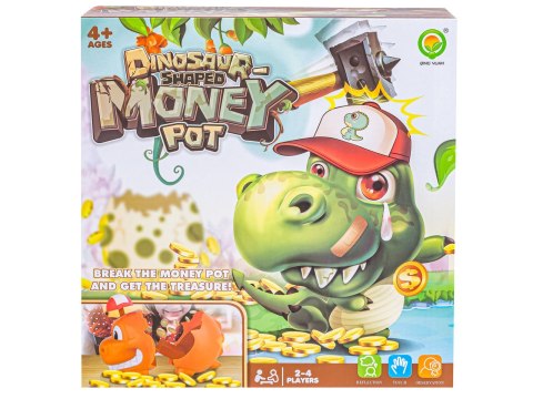 Skarbonka, Wybuchowy Dinozaur, Zabawna Gra Rodzinna, Rozbij Dinozaura