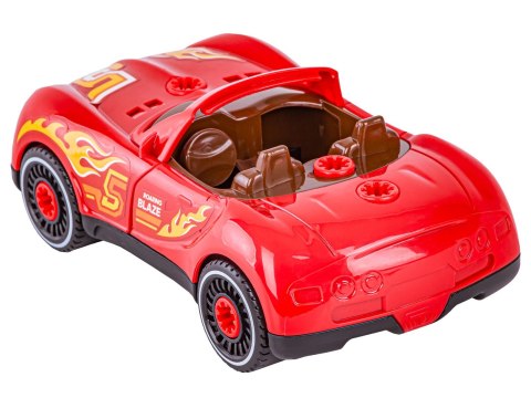 Sportowy Samochód do rozkręcania i skręcania 2w1 TUNING + Wkrętarka