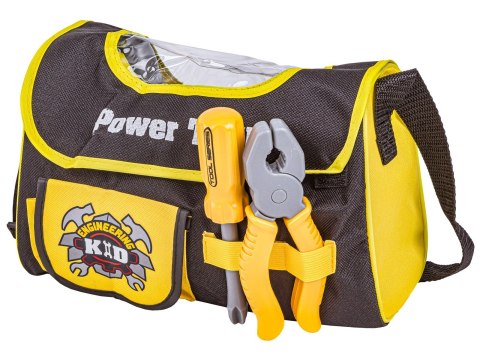 Torba Narzędziowa Zestaw Narzędzi Dla Małego Majsterkowicza, Wkrętarka + Akcesoria