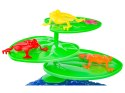 Wesoła Gra Zręcznościowa - SKACZĄCE ŻABKI "Jumping frog" Pchełki