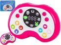 Zabawka Na Pamięć KONTROLER RÓŻOWY Gamepad Edukacyjna gra dla dzieci Pad Konsola