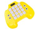 Zabawka Na Pamięć KONTROLER ŻÓŁTY Gamepad Edukacyjna gra dla dzieci Pad Konsola Memory 16 klawiszy