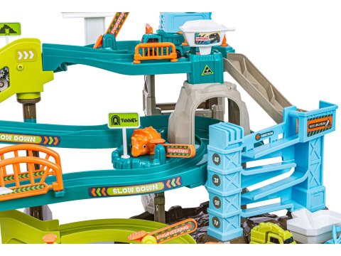 Zjazd samochodowy Tor Kulkowy Garaż Parking Plac Budowy DINOZAUR