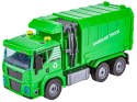 Ciężarówka Auto Samochód ŚMIECIARKA Do Rozkręcania W Walizce + Kosz Na Śmieci