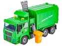 Ciężarówka Auto Samochód ŚMIECIARKA Do Rozkręcania W Walizce + Kosz Na Śmieci