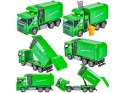 Ciężarówka Auto Samochód ŚMIECIARKA Do Rozkręcania W Walizce + Kosz Na Śmieci