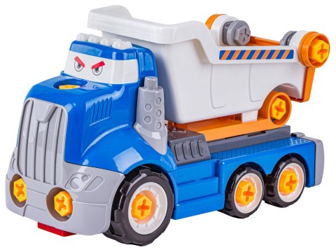 Ciężarówka Wywrotka Samochód do rozkręcania i skręcania + Wkrętarka Auto