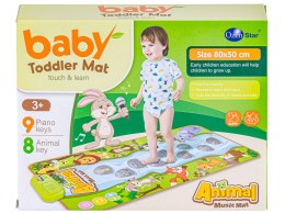 Edukacyjna Muzyczna Mata Sensoryczna Dla Dzieci ZWIERZĘTA