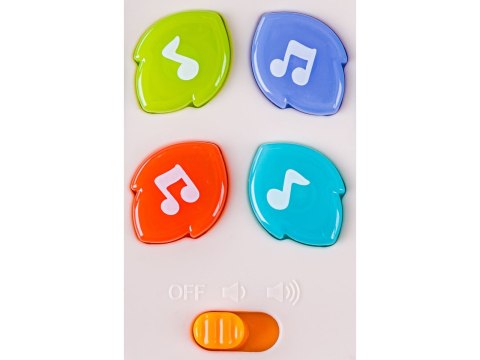 Edukacyjna Zabawka Muzyczna Tukan Pianinko Grzechotka Melodie Dźwięki