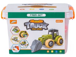 Farma Traktor Kombajn Do Skręcania Stajnia Gospodarstwo Rolne Zestaw Majsterkowicza Rolnika Zwierzęta Wkrętarka