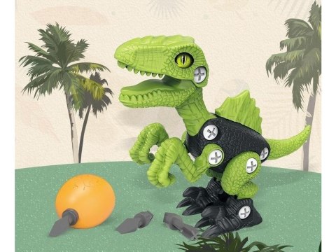 Klocki Konstrukcyjne DINOZAUR Do Skręcania I Rozkręcania Zestaw Klocków