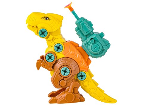 Klocki Konstrukcyjne DINOZAURY Do Skręcania I Rozkręcania Kuferek Wkrętarka Strzałki