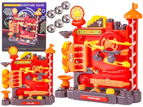 Kulkowy Tor Przeszkód Zjeżdżalnia Zjazd Dla Kulek Kulodrom Zabawka interaktywna