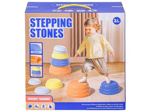 Ścieżka Sensoryczna Dla Dzieci KAMIENIE BALANSUJĄCE 5 Szt Równowaga Trening Równowagi