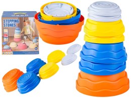 Ścieżka Sensoryczna Dla Dzieci KAMIENIE BALANSUJĄCE 7 Szt Równowaga Trening Równowagi