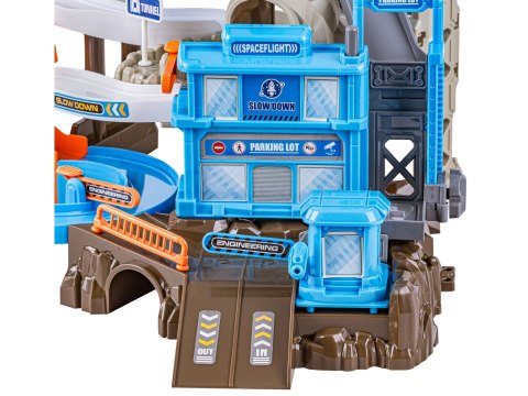 Zjazd Tor Samochodowy Parking Zjeżdżalnia Stacja Kosmiczna Rakieta