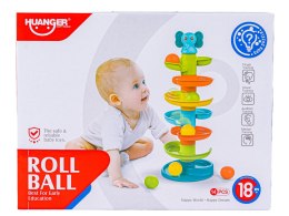 Zjeżdżalnia Dla Piłek Kulodrom Wieża Tor Kulkowy Dla Piłeczek Kolorowe Piłki