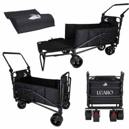 Wózek transportowy LUARO składany łóżko polowe 2w1