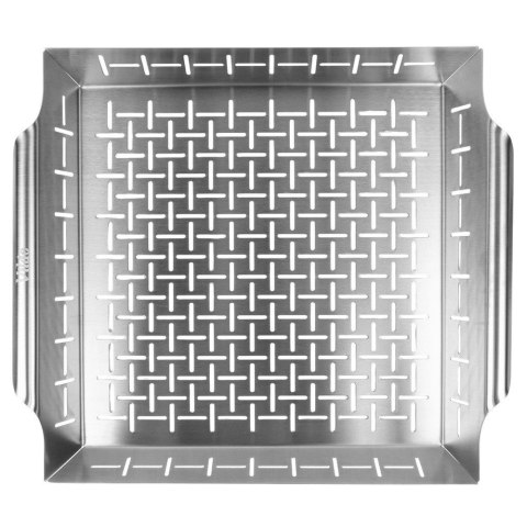 Koszyk do grillowania stalowy perforowany 28 cm