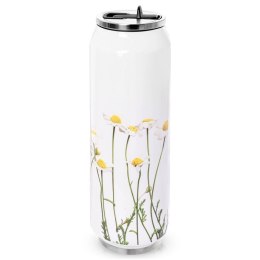 Kubek Termiczny Puszka Kwiaty Bidon Stalowy na Kawę Herbatę ORION 700 ml