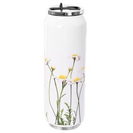 Kubek Termiczny Puszka Kwiaty Bidon Stalowy na Kawę Herbatę ORION 700 ml