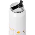 Kubek Termiczny Puszka Kwiaty Bidon Stalowy na Kawę Herbatę ORION 700 ml