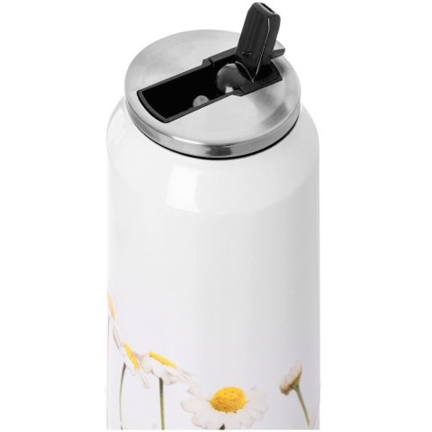 Kubek Termiczny Puszka Kwiaty Bidon Stalowy na Kawę Herbatę ORION 700 ml
