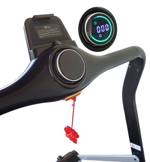Bieżnia z Nachyleniem Bluetooth Aplikacja Składana KS FITNESS 147x76 cm