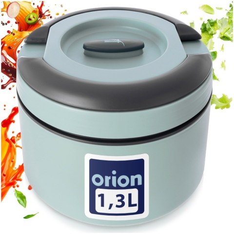 Termos Obiadowy na Zupę Żywność Lunchbox Stalowy Miętowy 1,3 L ORION